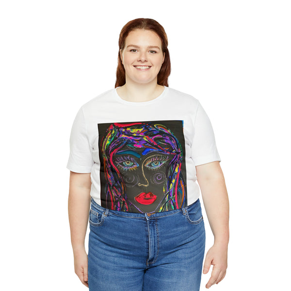 NEON ROSE  Unisex Jersey Short Sleeve Tee