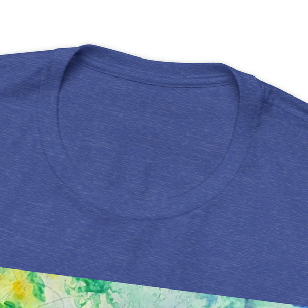 SECRET ISLAND CAVE 2 Wearable Art Unisex Jersey Short Sleeve Tee