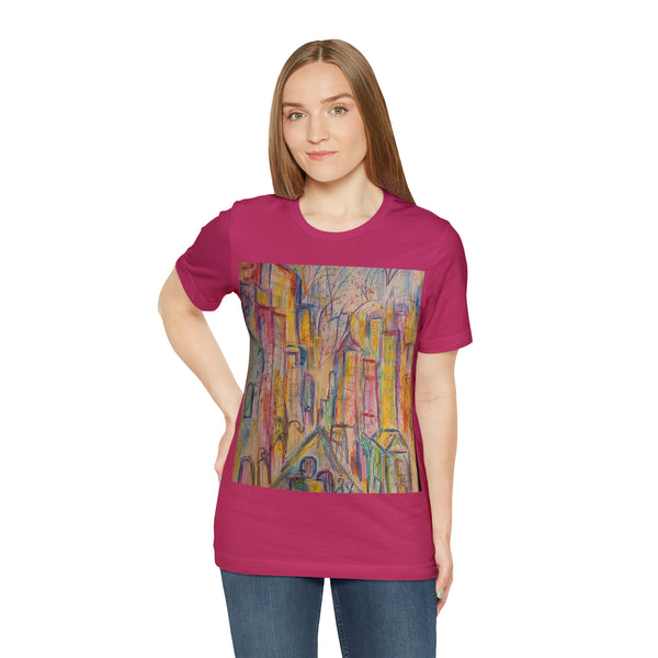 TWO TOAST THE TOWN Unisex Jersey Short Sleeve Tee