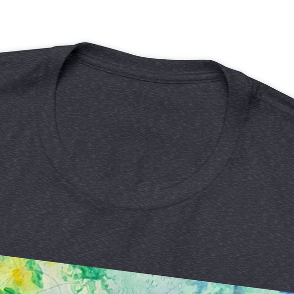 SECRET ISLAND CAVE 2 Wearable Art Unisex Jersey Short Sleeve Tee