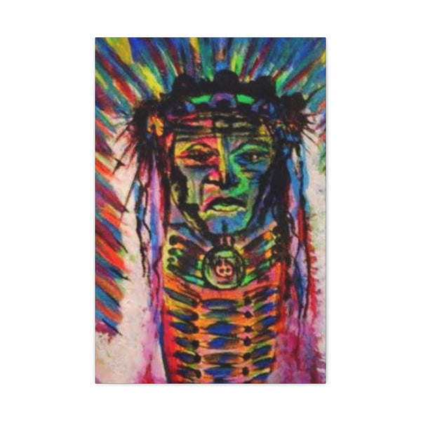Gallery   Divided One   Neon Indian Collection         Canvas Print