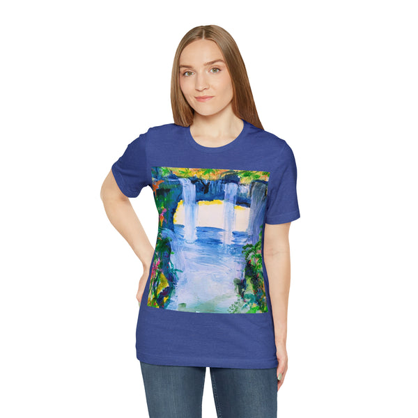 SECRET ISLAND CAVE 3  Unisex Jersey Short Sleeve Tee