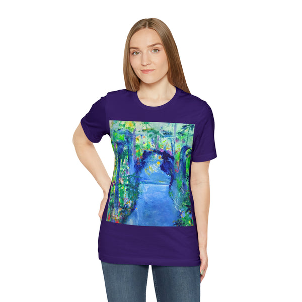 SECRET ISLAND CAVE 2 Wearable Art Unisex Jersey Short Sleeve Tee