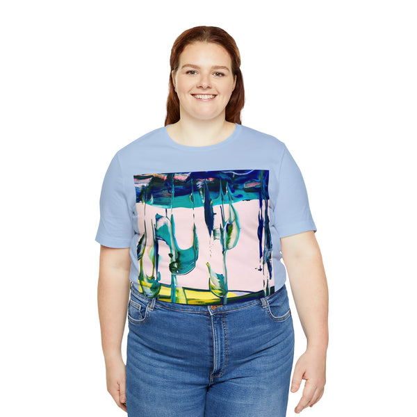 SALUTE THE SKY Wearable Art Unisex Jersey Short Sleeve Tee