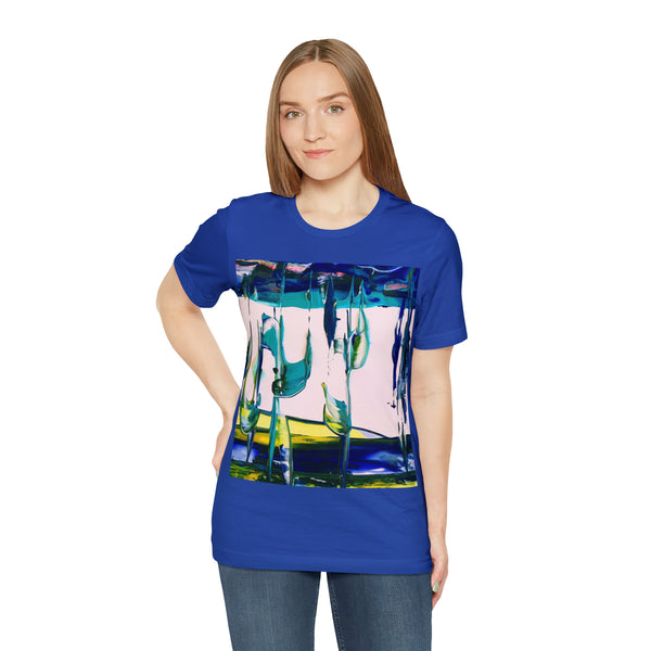 SALUTE THE SKY Wearable Art Unisex Jersey Short Sleeve Tee