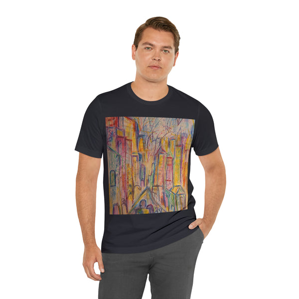 TWO TOAST THE TOWN Unisex Jersey Short Sleeve Tee