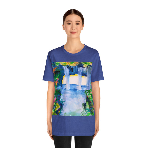 SECRET ISLAND CAVE 3  Unisex Jersey Short Sleeve Tee