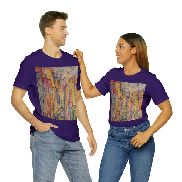 TWO TOAST THE TOWN Unisex Jersey Short Sleeve Tee