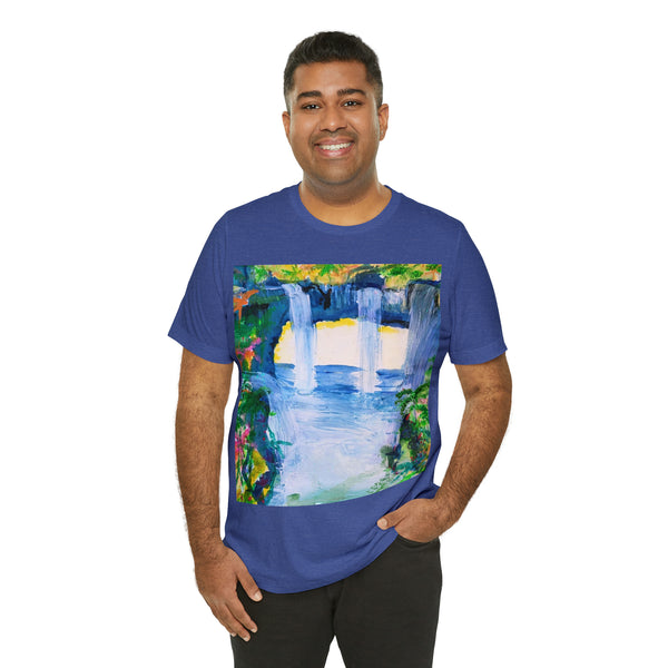 SECRET ISLAND CAVE 3  Unisex Jersey Short Sleeve Tee