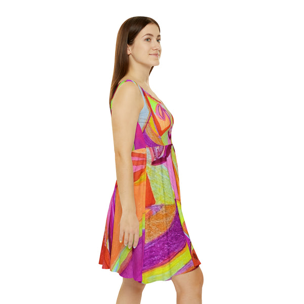 TANGERINA Original Art Dress