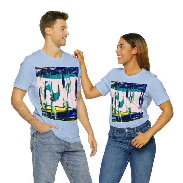 SALUTE THE SKY Wearable Art Unisex Jersey Short Sleeve Tee