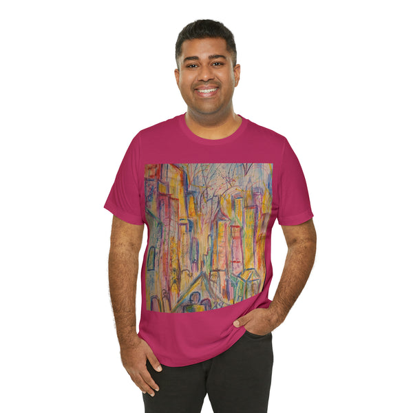 TWO TOAST THE TOWN Unisex Jersey Short Sleeve Tee