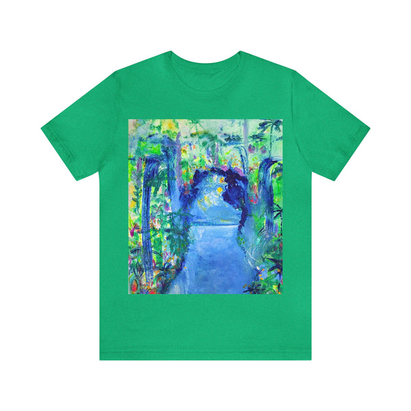 SECRET ISLAND CAVE 2 Wearable Art Unisex Jersey Short Sleeve Tee