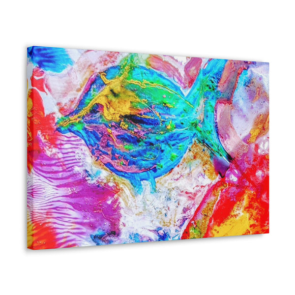 Fran Fancy Fish Canvas Gallery Wraps