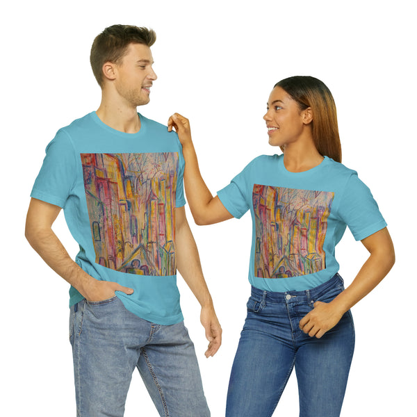 TWO TOAST THE TOWN Unisex Jersey Short Sleeve Tee