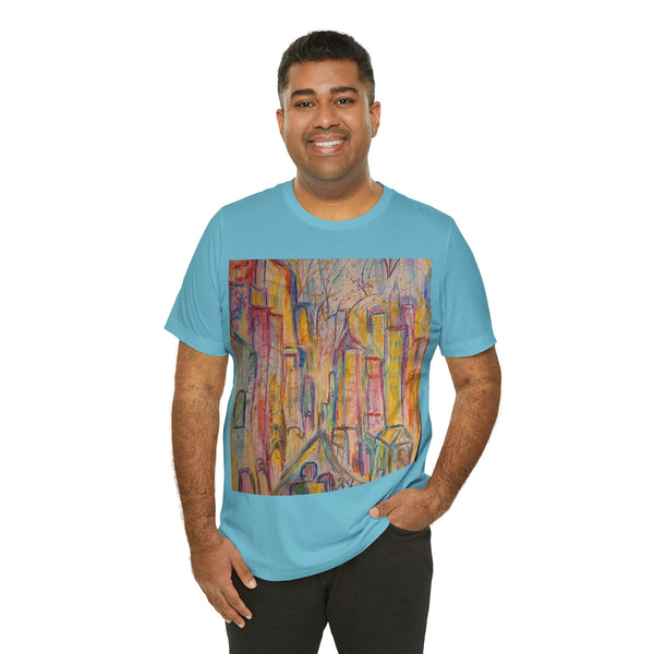 TWO TOAST THE TOWN Unisex Jersey Short Sleeve Tee