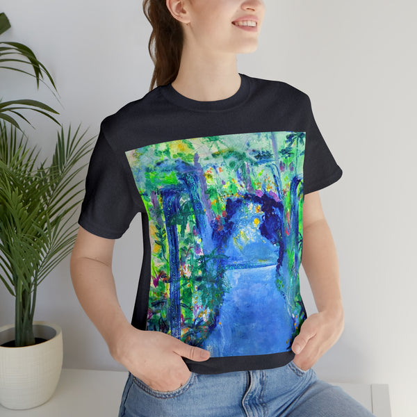 SECRET ISLAND CAVE 2 Wearable Art Unisex Jersey Short Sleeve Tee