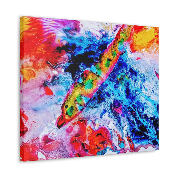 Fred Fancy Fish Canvas Gallery Wraps