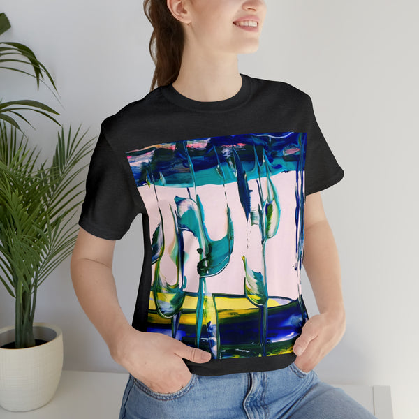 SALUTE THE SKY Wearable Art Unisex Jersey Short Sleeve Tee