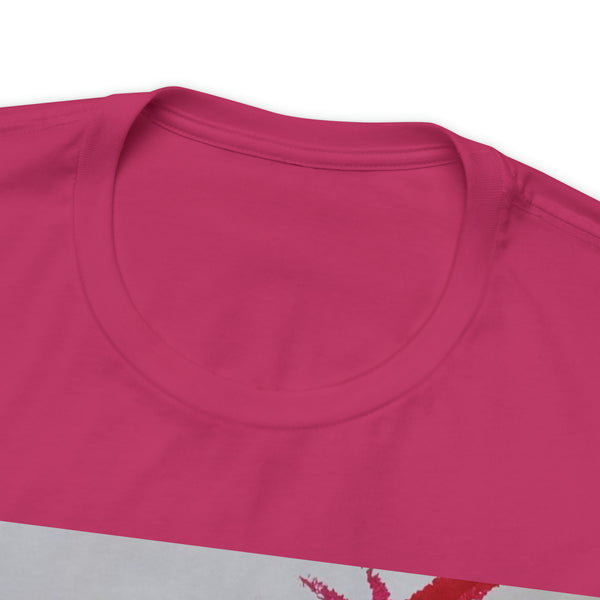 CRIMSON PALM   Wearable Art Unisex Jersey Short Sleeve Tee