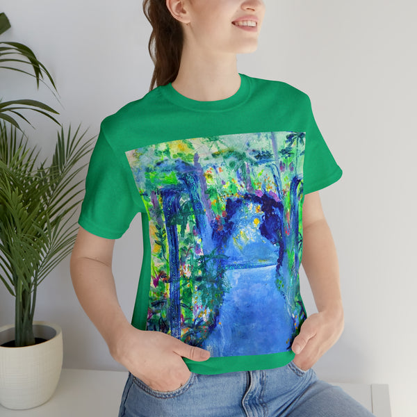 SECRET ISLAND CAVE 2 Wearable Art Unisex Jersey Short Sleeve Tee