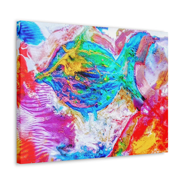 Fran Fancy Fish Canvas Gallery Wraps