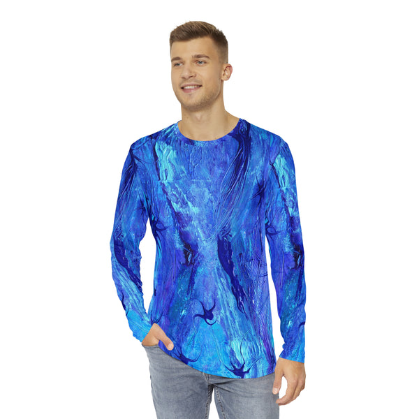 Bit A Blue.  Long Sleeve Shirt