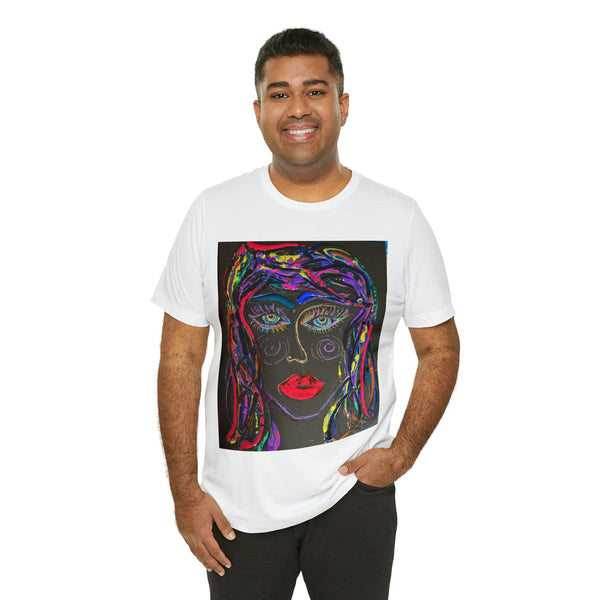 NEON ROSE  Unisex Jersey Short Sleeve Tee