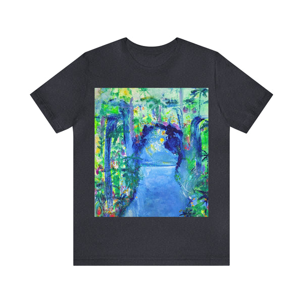 SECRET ISLAND CAVE 2 Wearable Art Unisex Jersey Short Sleeve Tee