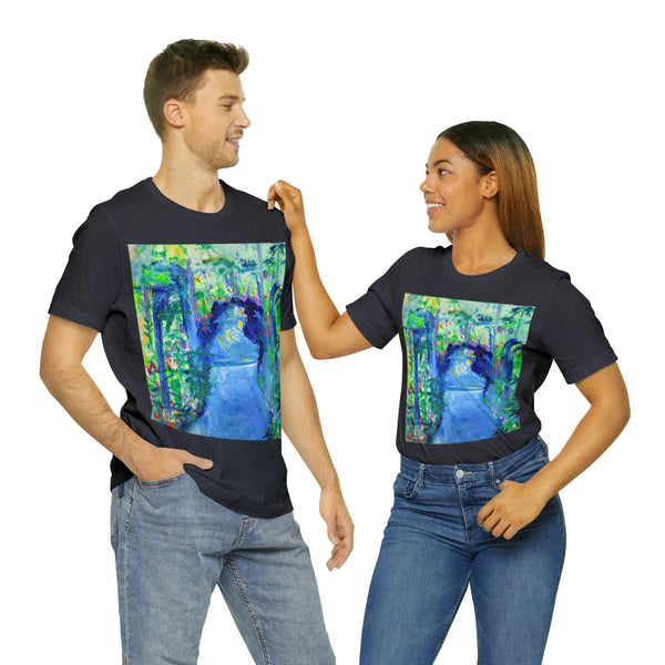 SECRET ISLAND CAVE 2 Wearable Art Unisex Jersey Short Sleeve Tee