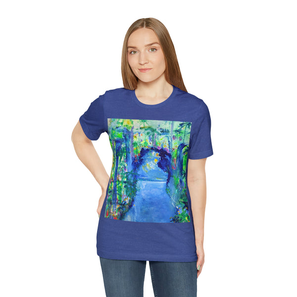 SECRET ISLAND CAVE 2 Wearable Art Unisex Jersey Short Sleeve Tee
