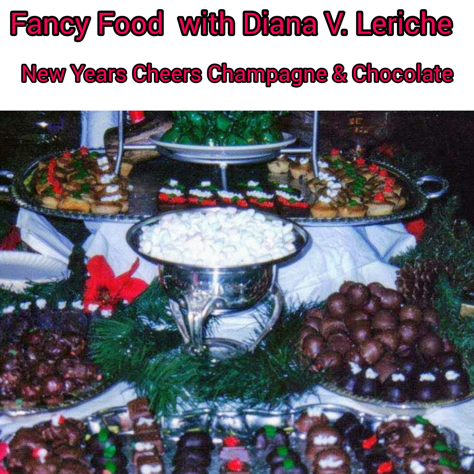 New Years Cheers Champagne & Chocolate..!