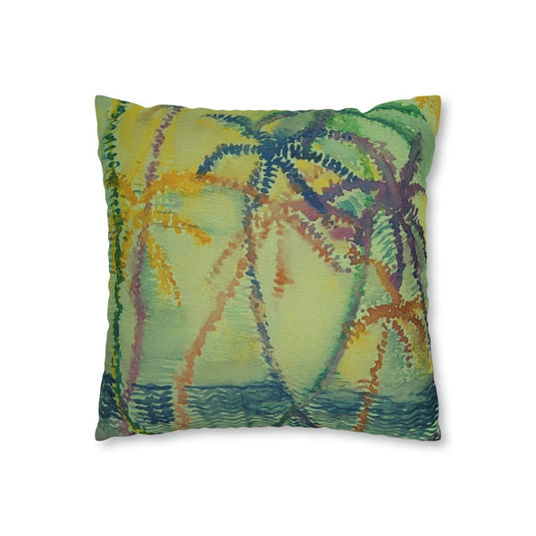 Evening Palms Pillow Case