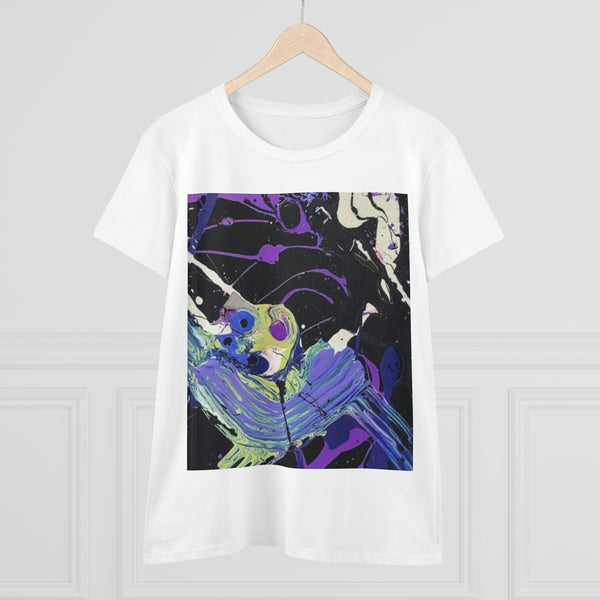 Wearable Art  T-Shirts    Purple Shade
