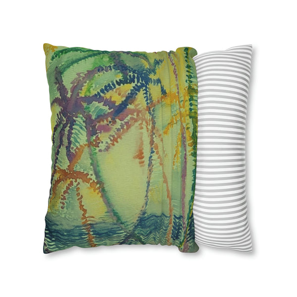 Evening Palms Pillow Case
