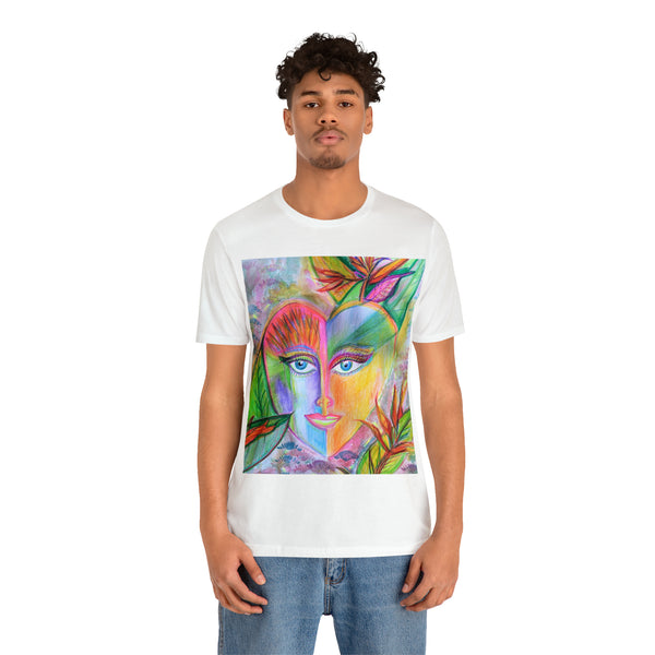T-Shirt Wearable Art -Jungle Heart-