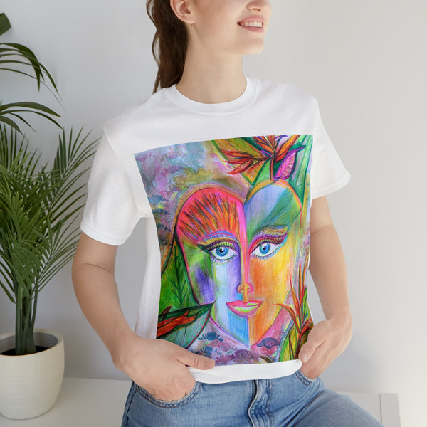 T-Shirt Wearable Art -Jungle Heart-