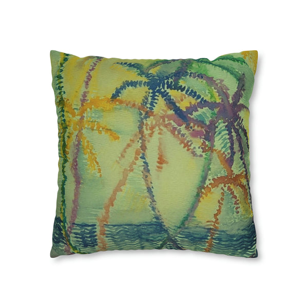 Evening Palms Pillow Case