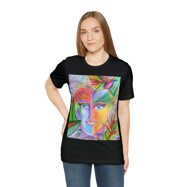 T-Shirt Wearable Art -Jungle Heart-