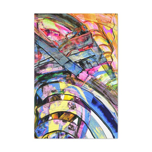 Gallery Art  -- Spiraling Sideways --  Canvas Prints