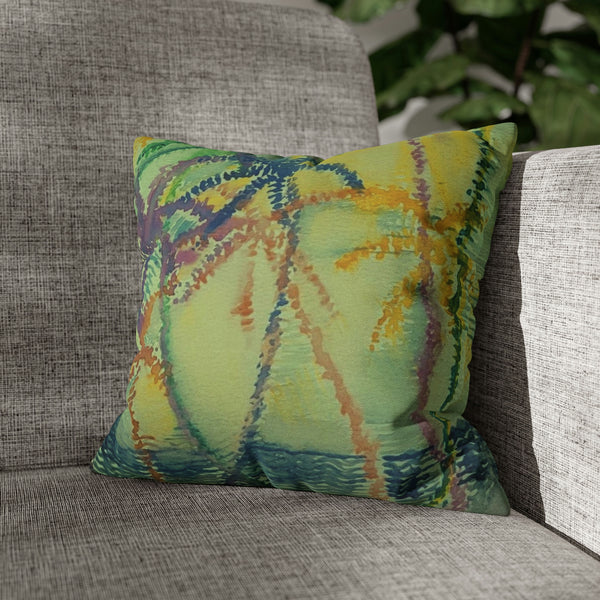 Evening Palms Pillow Case