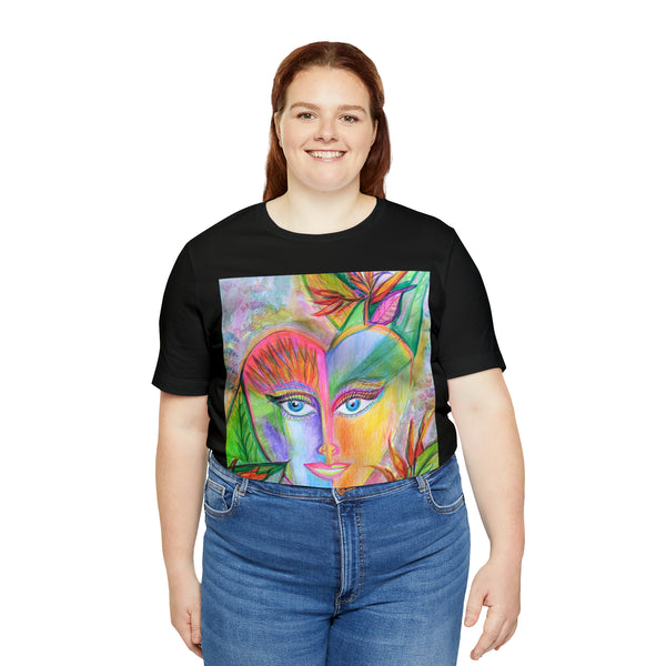 T-Shirt Wearable Art -Jungle Heart-