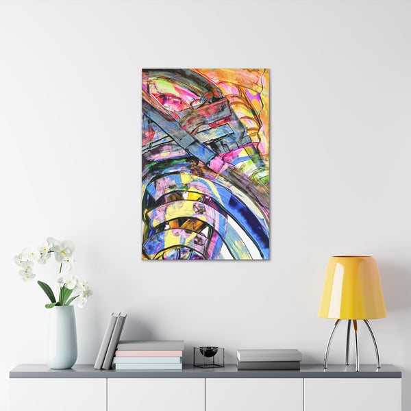 Gallery Art  -- Spiraling Sideways --  Canvas Prints