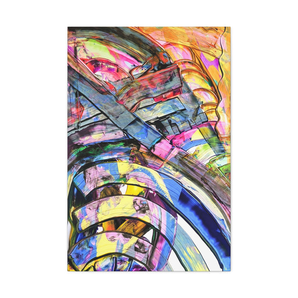 Gallery Art  -- Spiraling Sideways --  Canvas Prints