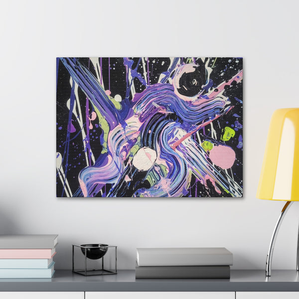 Gallery Art -- Rockin Purple-- Canvas Prints