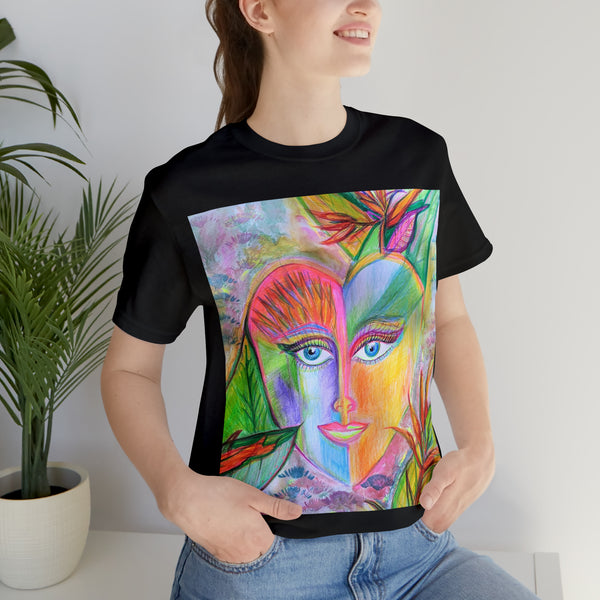 T-Shirt Wearable Art -Jungle Heart-