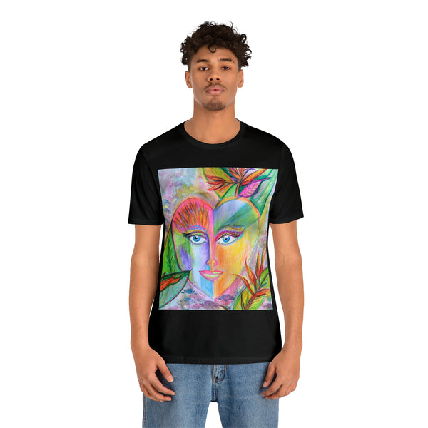 T-Shirt Wearable Art -Jungle Heart-