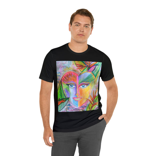 T-Shirt Wearable Art -Jungle Heart-