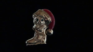 Avon  Christmas  Emerald Eye Kitty