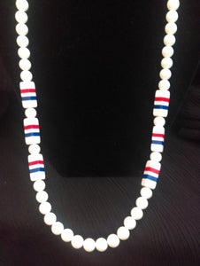 Red White & Blue Patriotic Necklace